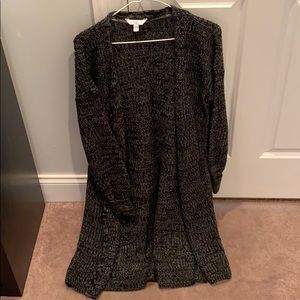 Long black/grey cartigan